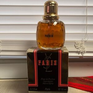 Yves Saint Laurent Paris Perfume with Gold Cap 2.5oz